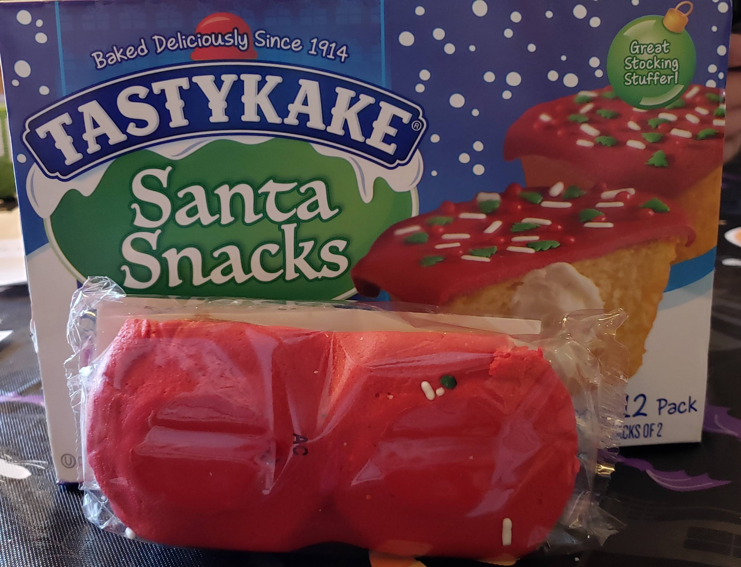 tasty baking company - d Deliciously Since 1914 Baked Delicio Great Stocking Stufferl Gastykakan Santa Snacks 2 Pack Cks Of 2