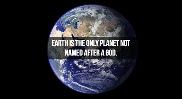 earth 10 years ago and now - Earth Is The Only Planet Not Named After A God.