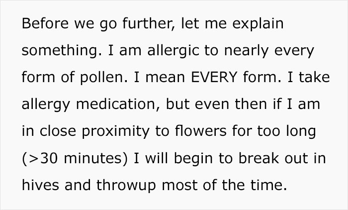 republica 2019 - Before we go further, let me explain something. I am allergic to nearly every form of pollen. I mean Every form. I take allergy medication, but even then if I am in close proximity to flowers for too long >30 minutes I will begin to break