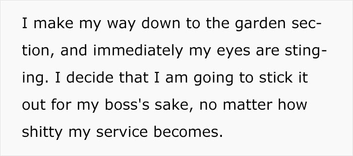 calcination of calcium carbonate - I make my way down to the garden sec tion, and immediately my eyes are sting ing. I decide that I am going to stick it out for my boss's sake, no matter how shitty my service becomes.