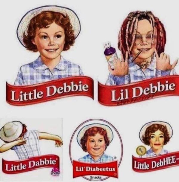 lil debhee hee - Little Debbie Lil Debbie Little Dabbie Little DebHEE Lil' Diabeetus Snacks