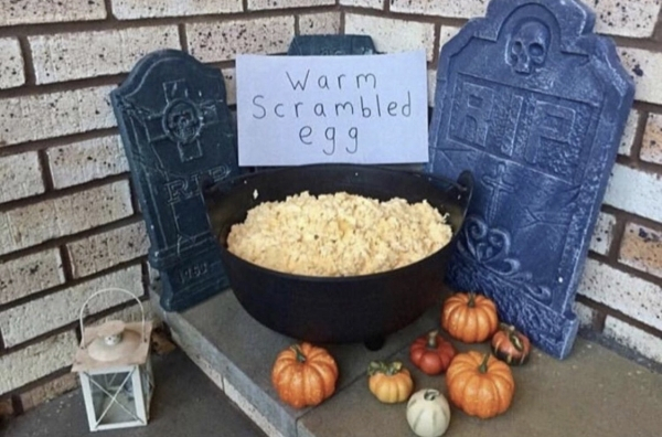 warm scrambled egg halloween - Warm Scrambled ea9 Hahp