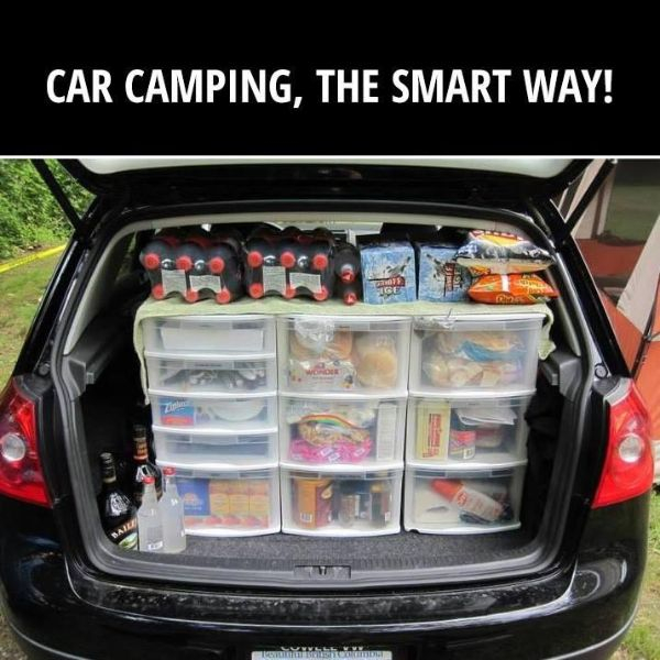 camping tip - Car Camping, The Smart Way!