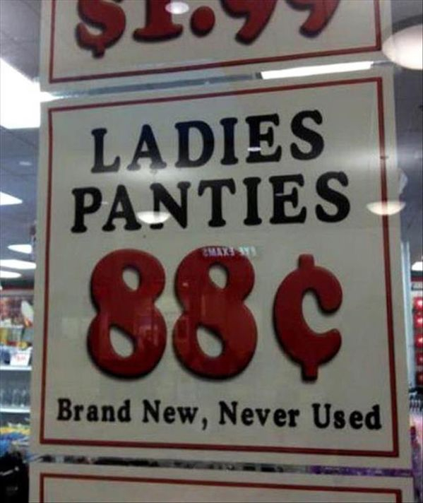 shit store - Ladies Panties 880 Brand New, Never Used