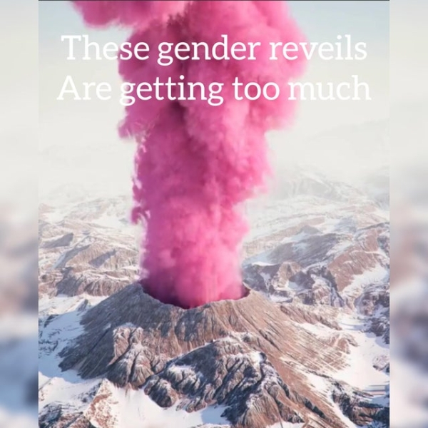 pink eruption - These gender reveils Are getting too much