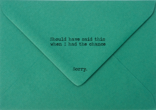 envelope - Should have said this when I had the chance Sorry.