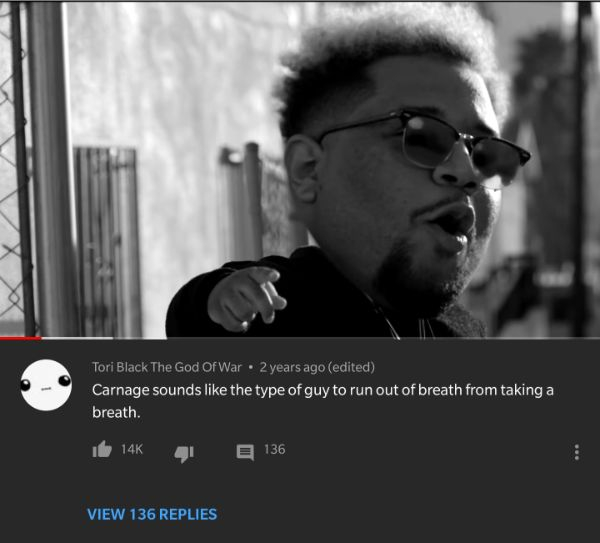 glasses - Tori Black The God of War 2 years ago edited Carnage sounds the type of guy to run out of breath from taking a breath. 14K E136 View 136 Replies