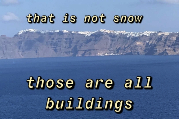 water resources - that is not snow those are all buildings