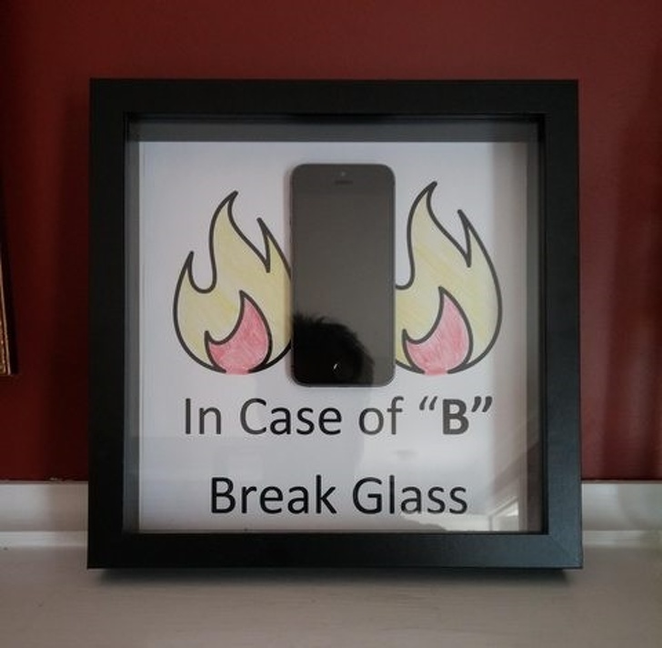 case of b break glass - In Case of B Break Glass