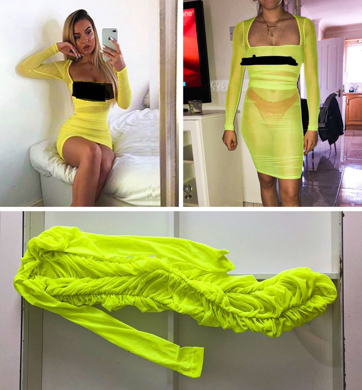 This girl ordered a dress on Instagram and this is what she got.