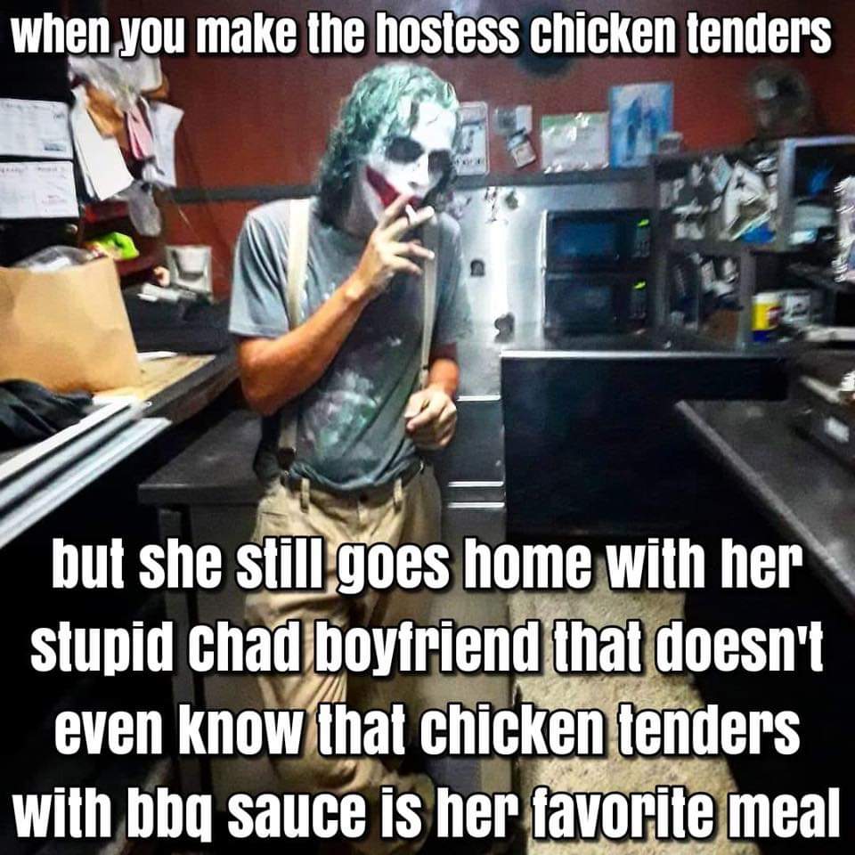 slovenska nogometna reprezentanca - when you make the hostess chicken tenders but she still goes home with her stupid chad boyfriend that doesn't even know that chicken tenders with bbq sauce is her favorite meal