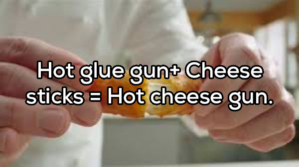 banda el recodo - Hot glue gun Cheese sticks Hot cheese gun.