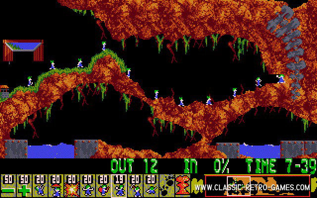 lemmings game - Out 2 Ox Time 7 , 913