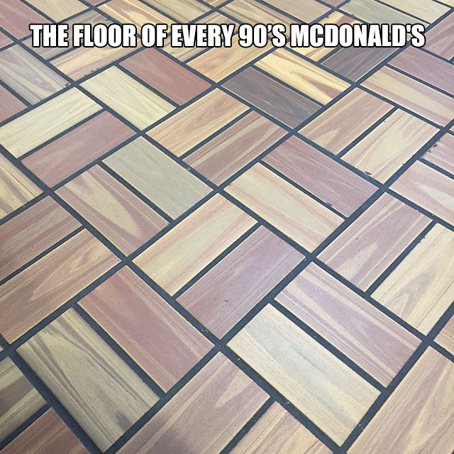floor - The Floor Of Every 90'S Mcdonald'S
