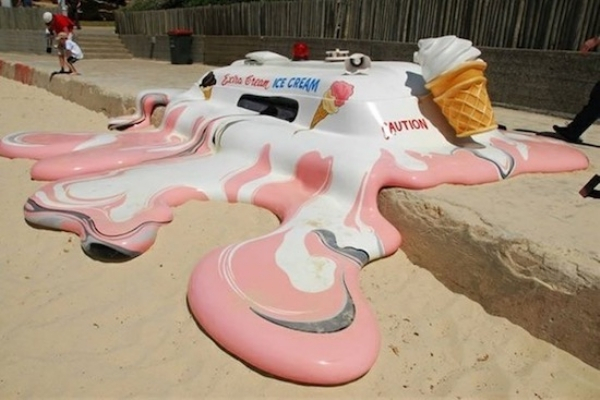 melted ice cream