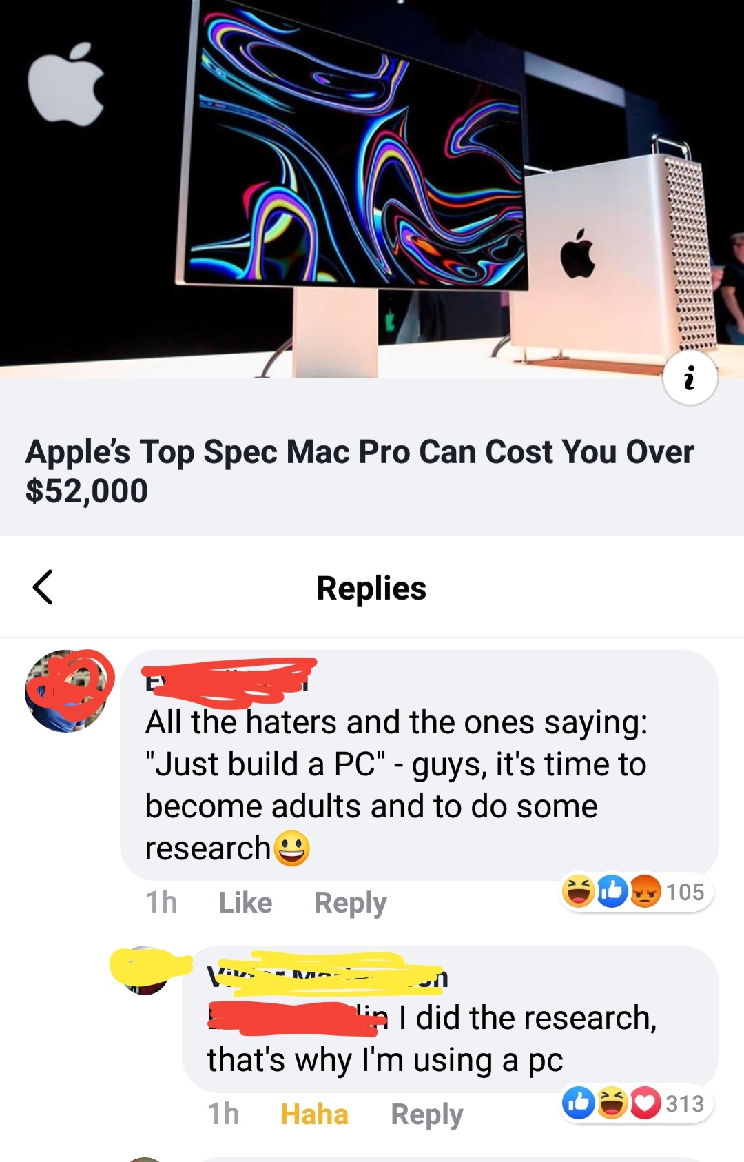 wwdc 2019 mac pro - Apple's Top Spec Mac Pro Can Cost You Over $52,000 Replies All the haters and the ones saying "Just build a Pc" guys, it's time to become adults and to do some research 1h 3D105 lin I did the research, that's why I'm using a pc 1h Haha