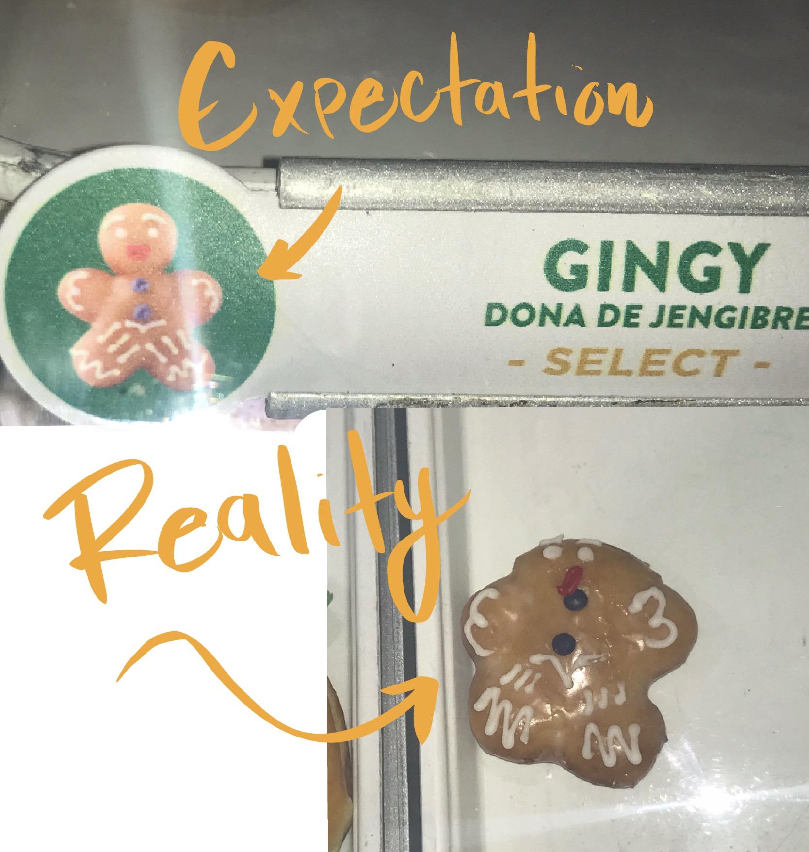 Expectation G Gingy Gingy Dona De Jengibre Select Realit