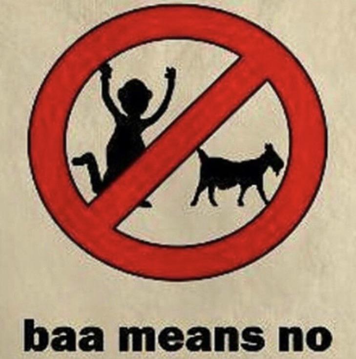 london underground - baa means no