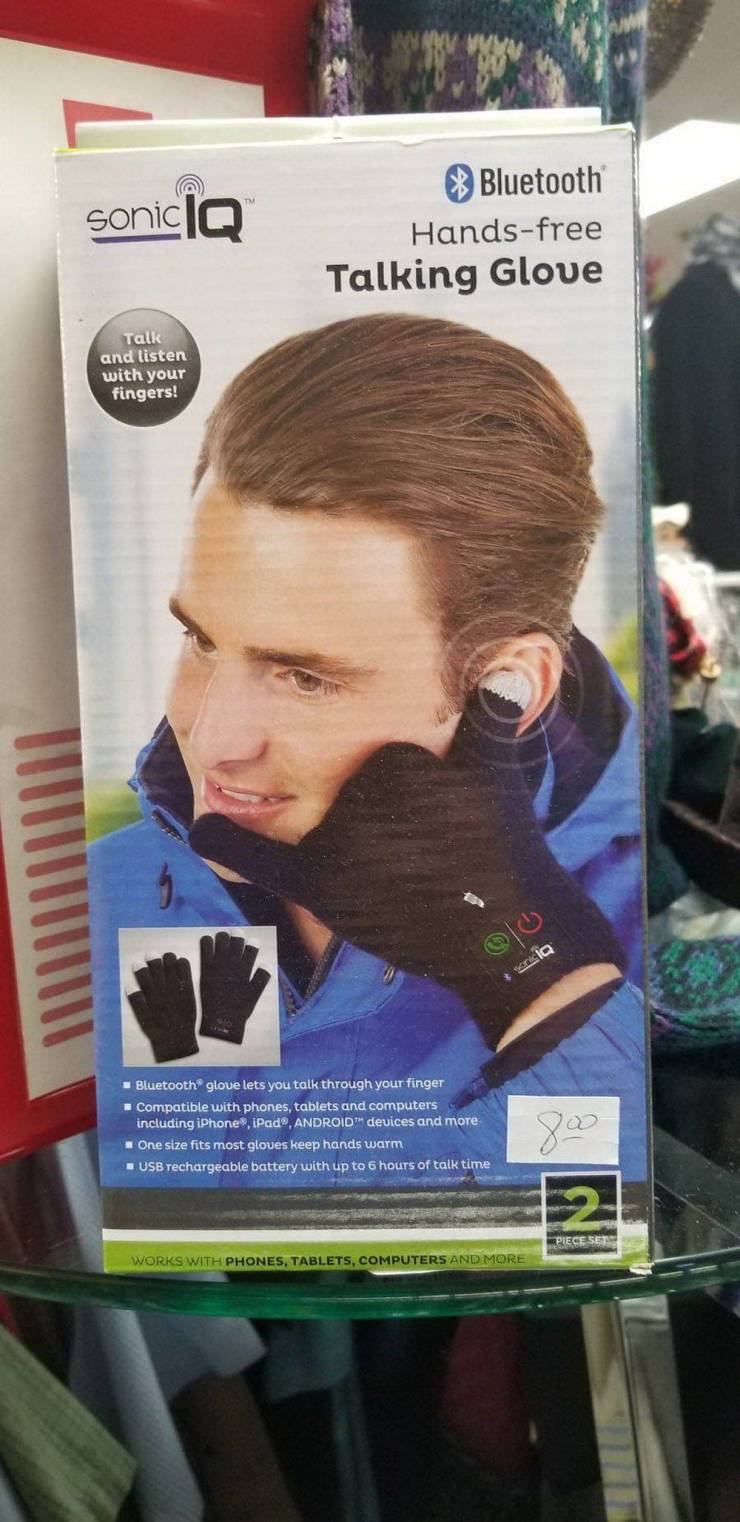 hair coloring - soniclQ Bluetooth Handsfree Talking Glove Talk and listen with your fingers! % enkla Bluetooth glove lets you talk through your finger Compatible with phones, tablets and computers including iPhone, iPad, Android devices and more One size