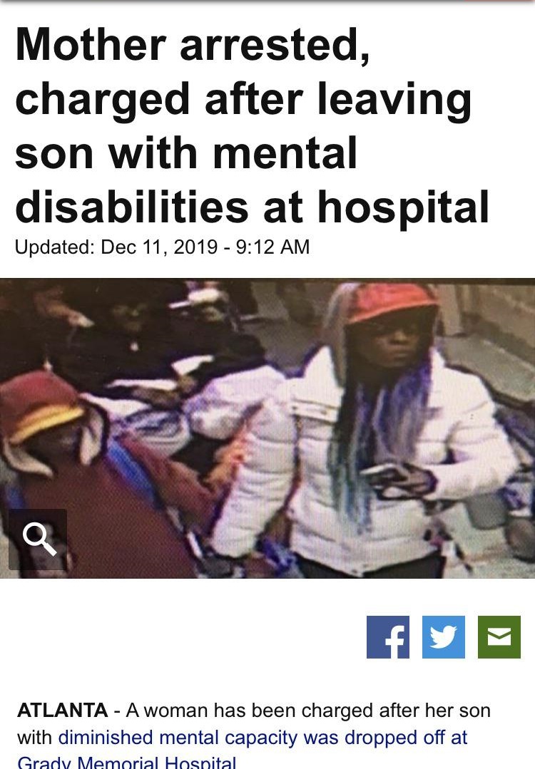 diana elliott atlanta - Mother arrested, charged after leaving son with mental disabilities at hospital Updated Atlanta A woman has been charged after her son with diminished mental capacity was dropped off at Grady Memorial Hospital