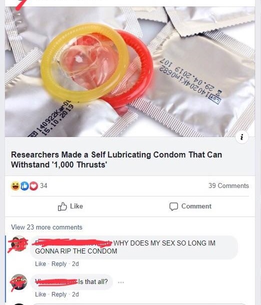 condom foil wrapper - 201 610Z0.62 % 2890WTXT 0201487 0922x aria Researchers Made a Self Lubricating Condom That Can Withstand '1,000 Thrusts' D34 39 Comment View 23 more Why Does My Sex So Long Im Gonna Rip The Condom 20 Is that all? 20