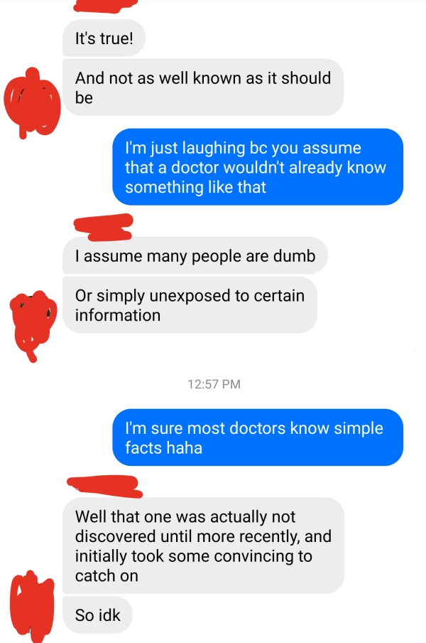 online advertising - It's true! And not as well known as it should be I'm just laughing bc you assume that a doctor wouldn't already know something that I assume many people are dumb Or simply unexposed to certain information I'm sure most doctors know si