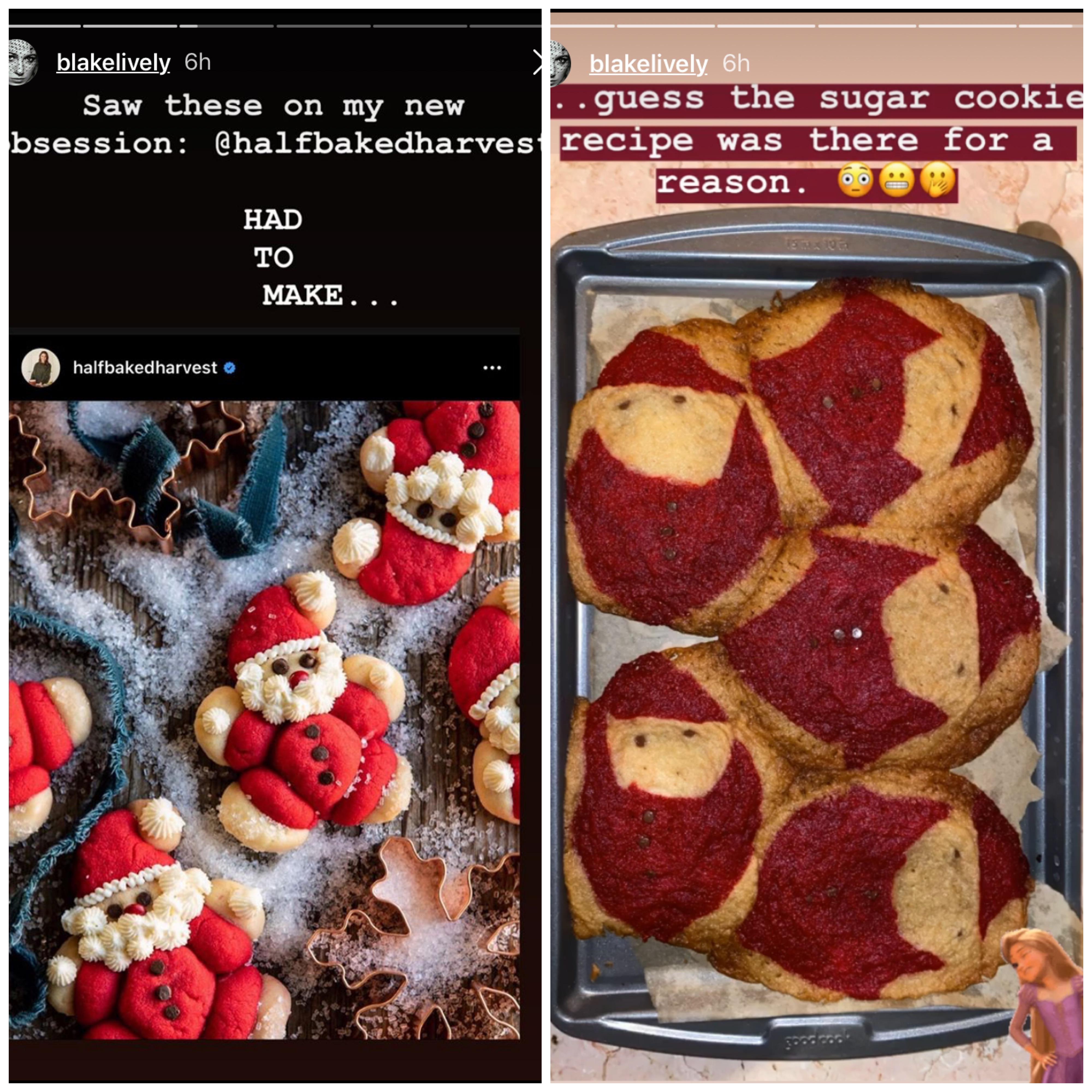 baking - blakelively 6h blakelively Gh Saw these on my new ..guess the sugar cookie bsession recipe was there for a reason. Had Make... haltbakedharvest