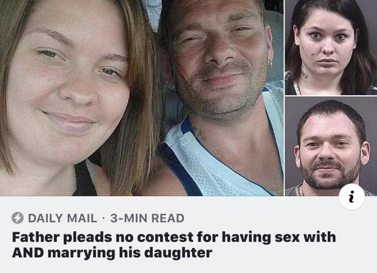 samantha kershner - Daily Mail 3Min Read Father pleads no contest for having sex with And marrying his daughter