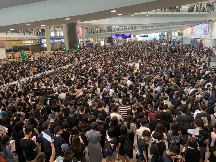 hkg airport protest