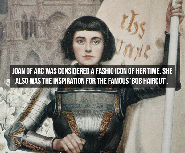 joan of arc lesbian - Ibs Joan Of Arc Was Considered A Fashio Icon Of Her Time. She Also Was The Inspiration For The Famous "Bob Haircut'. Pesumarla On