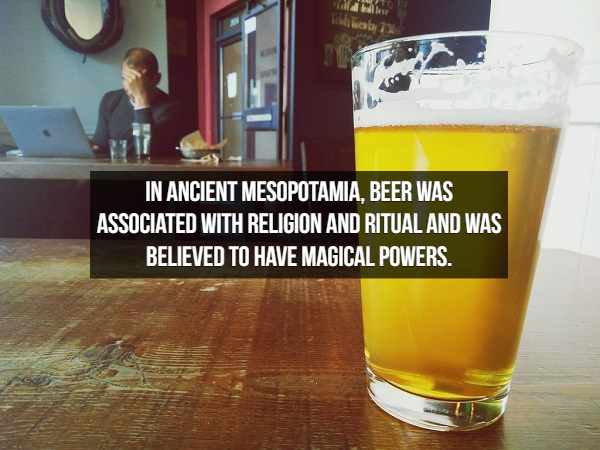 pint us - da Inilah In Ancient Mesopotamia, Beer Was Associated With Religion And Ritual And Was Believed To Have Magical Powers.