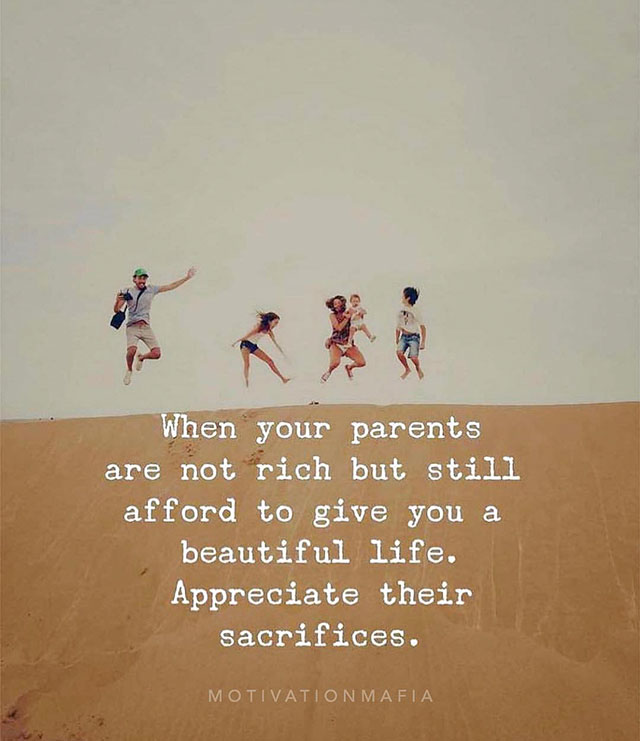 sand - When your parents are not rich but still afford to give you a beautiful life. Appreciate their sacrifices. Motivation Mafia