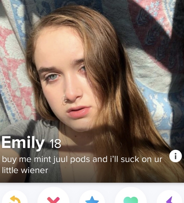 long hair - Emily 18 buy me mint juul pods and i'll suck on ur little wiener
