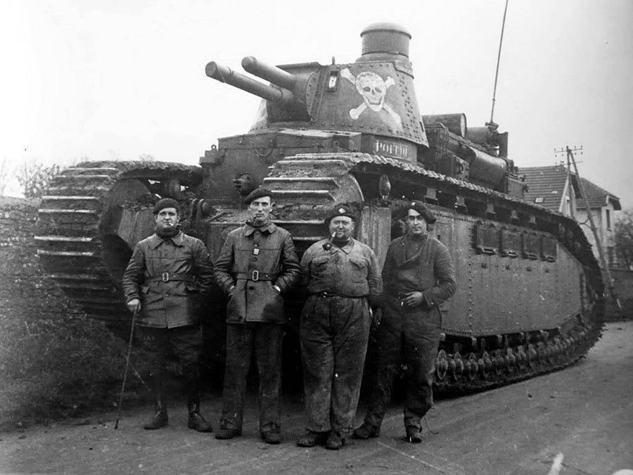 french behemoth tank ww1
