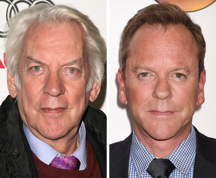 Donald Sutherland and Kiefer Sutherland