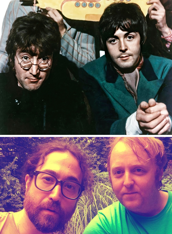 john lennon and paul mccartney sons