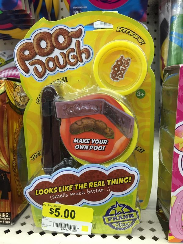 snack - Eeewwwt 3 Make Your Own Poo! Yuct Looks The Real Thing! smells much better... Ps Poo Dough $5.00 Wing Small parts er 3 Years 81632261360