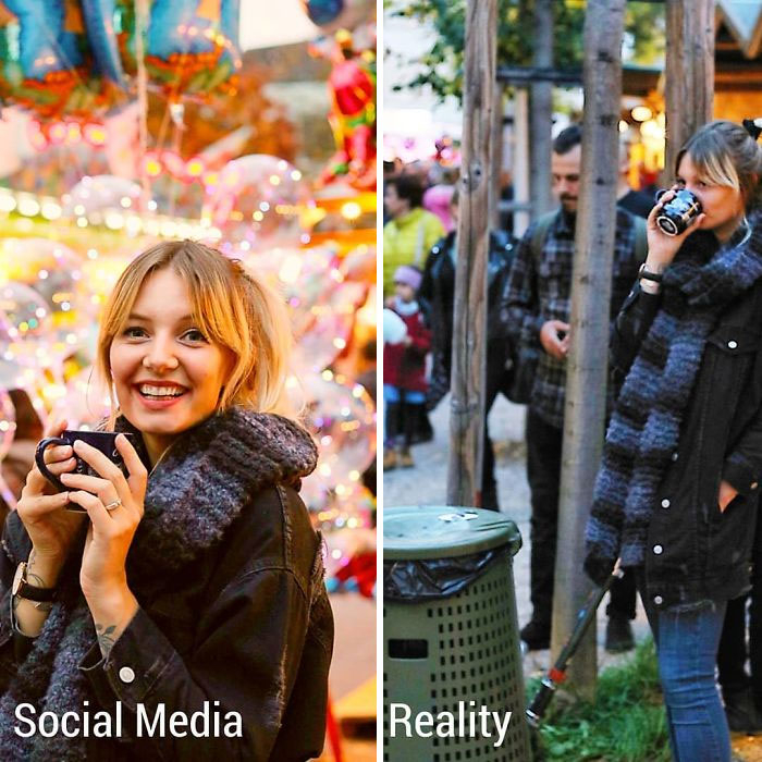 photograph - Social Media Reality