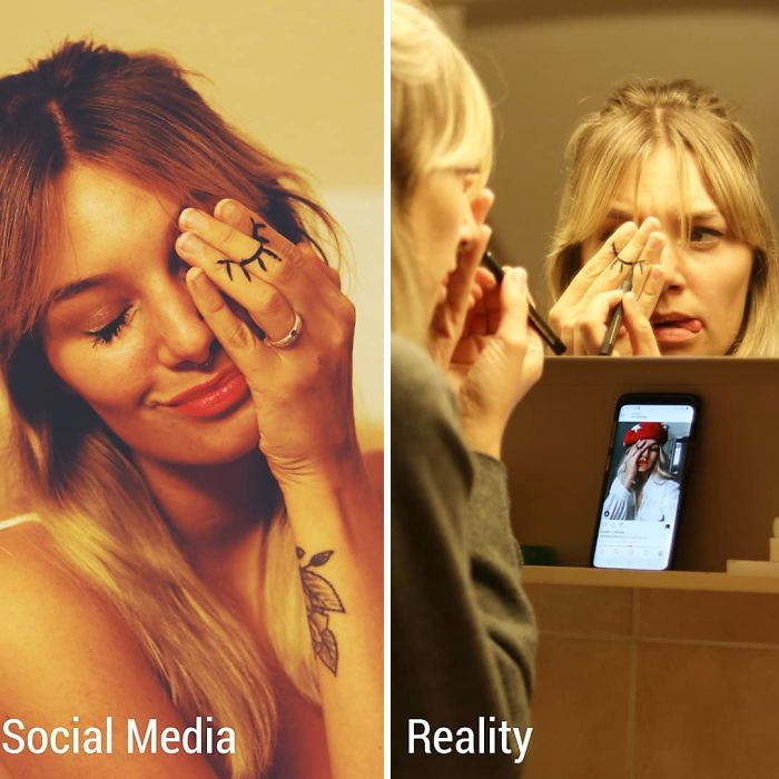 blond - Social Media Reality