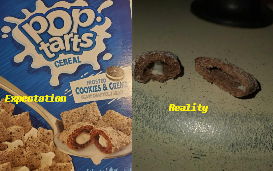 pop tarts cereal - Mars Cereal Frosted Cookies & Crem M Ashoirlit Expectation Heality