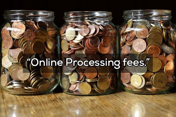 Pension - Ec "Online Processing fees."