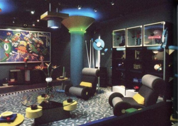 80s nostalgia - recreation room of the 80s
