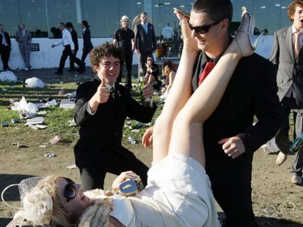 drunks of melbourne cup