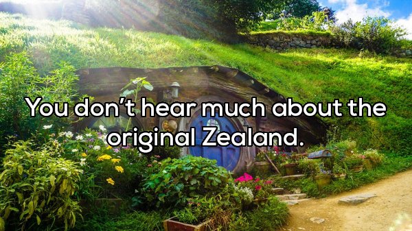 fairy in real life - You don't hear much about the original Zealand.