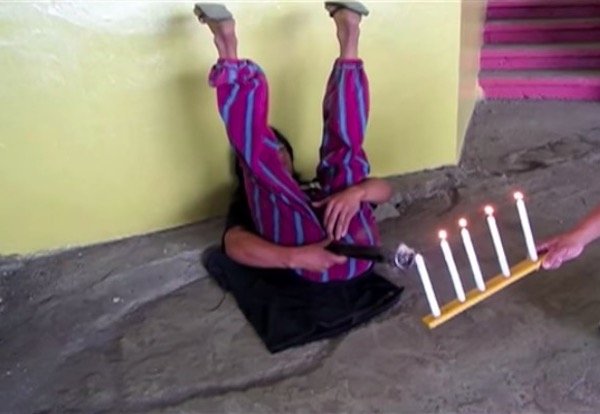 Number of candles extinguished by farting.
This record is held by Gerard Jessie, from the Philippines. He took down 5 candles with his ass gas and a tube.