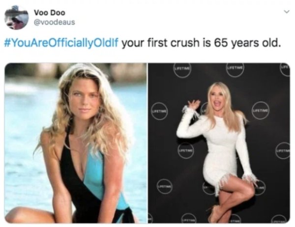 shoulder - Voo Doo your first crush is 65 years old.