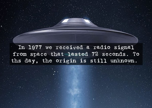 love sucks poems - In 1977 we received a radio signal from space that lasted 72 seconds. To ths day, the origin is still unknown.