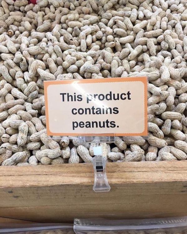 product contains peanuts - This product contains peanuts.