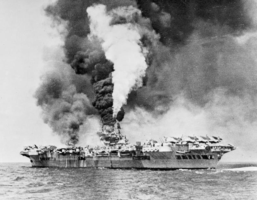 aircraft carrier kamikaze