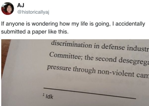 fallacious - Aj If anyone is wondering how my life is going, I accidentally submitted a paper this. discrimination in defense industr Committee; the second desegrega pressure through nonviolent cam Idk